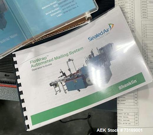 Sealed Air (Shanklin) Horizontal Flow Wrapper, Model F1AC-FW.