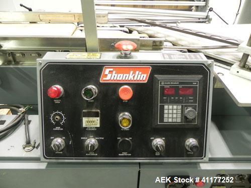 Used Shanklin Model F-1 Horizontal Shrink Wrapper