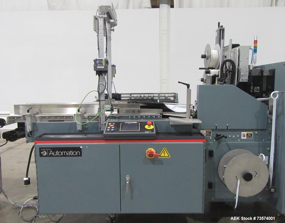 Used Shanklin Model F1AC Horizontal Flowrap Automated Mailing System