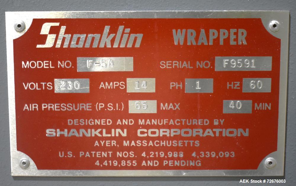 Shanklin F5 Side Seal Shrink Flo-Wrapper