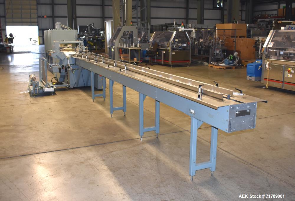 Used Shanklin HS1 Shrink wrapper with Shanklin Model T-72 Dual chamber shrink t