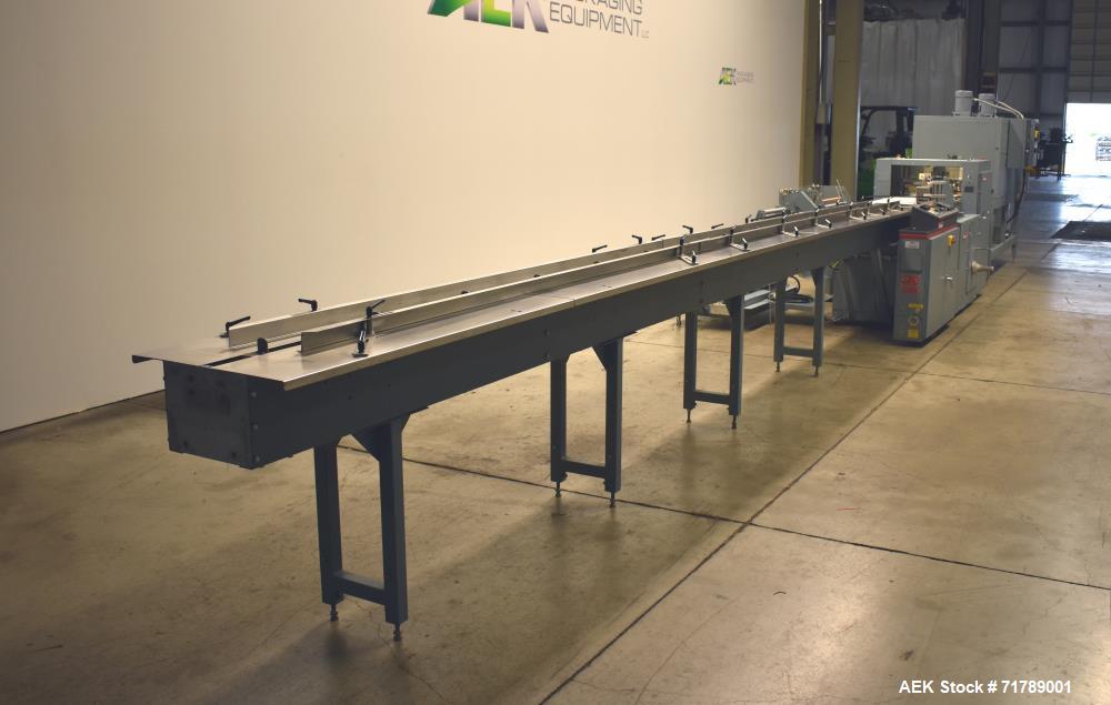 Used Shanklin HS1 Shrink wrapper with Shanklin Model T-72 Dual chamber shrink t