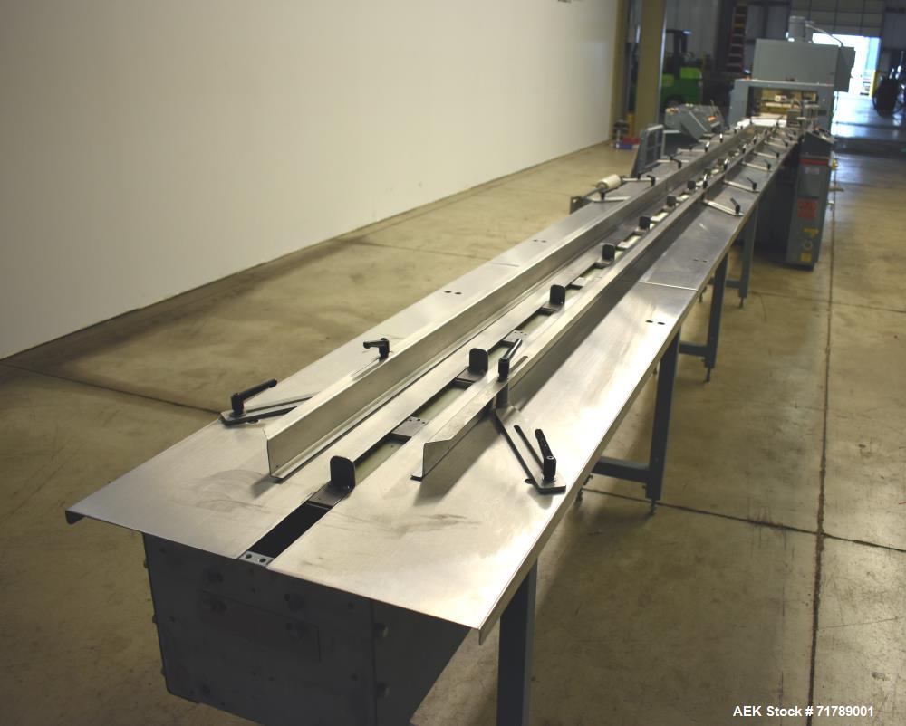 Used Shanklin HS1 Shrink wrapper with Shanklin Model T-72 Dual chamber shrink t