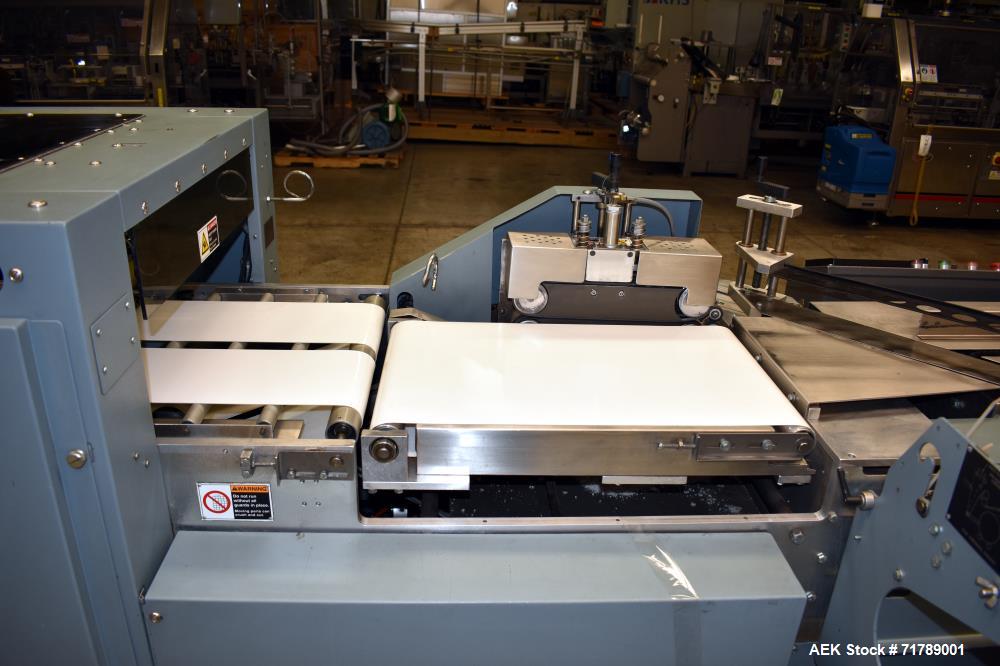 Used Shanklin HS1 Shrink wrapper with Shanklin Model T-72 Dual chamber shrink t
