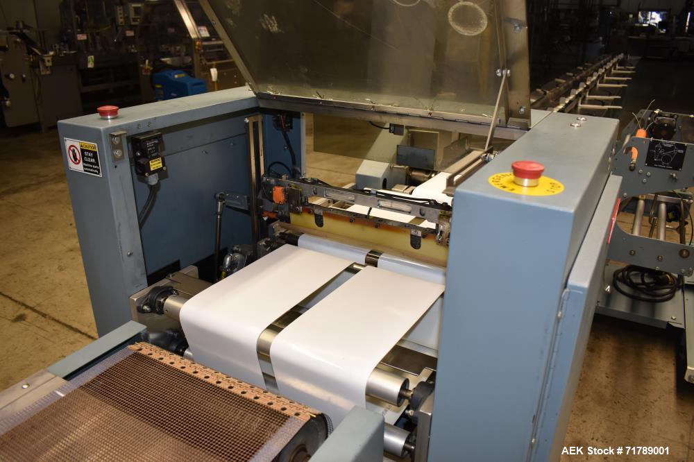 Used Shanklin HS1 Shrink wrapper with Shanklin Model T-72 Dual chamber shrink t