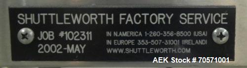 Used Shanklin Model HS1S Horizontal Shrink Wrapper
