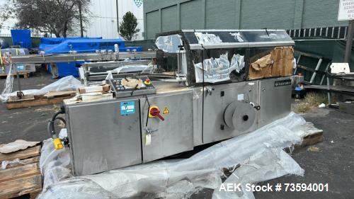 Unused Sealed Air (Shanklin) HSS 15 DA Hy-Speed Servo Shrink Wrapper with Dual-Chamber Tunnel