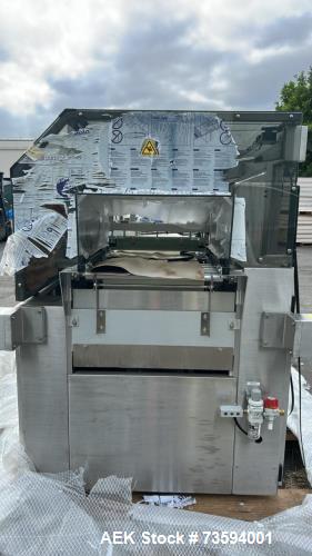 Unused Sealed Air (Shanklin) HSS 15 DA Hy-Speed Servo Shrink Wrapper with Dual-Chamber Tunnel