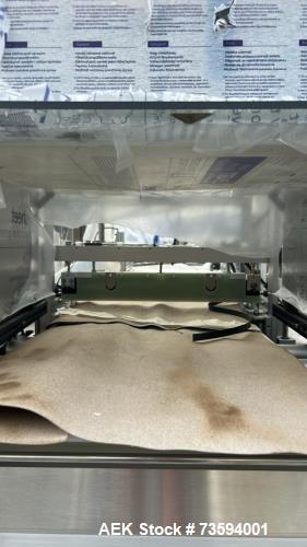 Unused Sealed Air (Shanklin) HSS 15 DA Hy-Speed Servo Shrink Wrapper with Dual-Chamber Tunnel