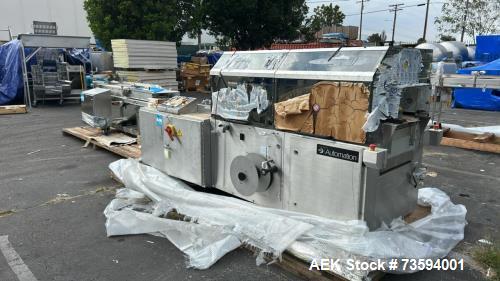 Unused Sealed Air (Shanklin) HSS 15 DA Hy-Speed Servo Shrink Wrapper with Dual-Chamber Tunnel