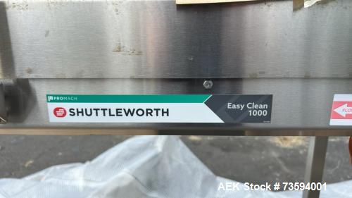 Unused Sealed Air (Shanklin) HSS 15 DA Hy-Speed Servo Shrink Wrapper with Dual-Chamber Tunnel