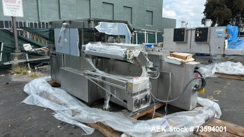 Unused Sealed Air (Shanklin) HSS 15 DA Hy-Speed Servo Shrink Wrapper with Dual-Chamber Tunnel