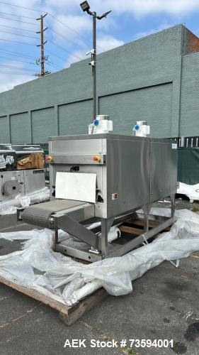 Unused Sealed Air (Shanklin) HSS 15 DA Hy-Speed Servo Shrink Wrapper with Dual-Chamber Tunnel