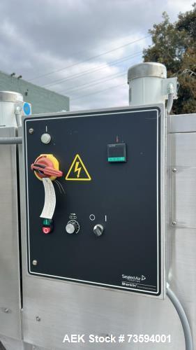 Unused Sealed Air (Shanklin) HSS 15 DA Hy-Speed Servo Shrink Wrapper with Dual-Chamber Tunnel