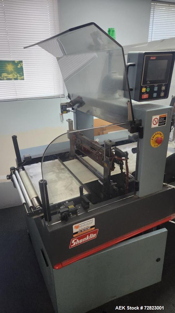 Used Shanklin TR1 Side Seal Shrink Wrapper – 60 CPM with Hot Knife & Perforator