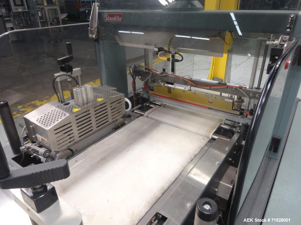 Used Shanklin Triumph Horizontal Side Seal Shrink Wrapper, Model TR1.