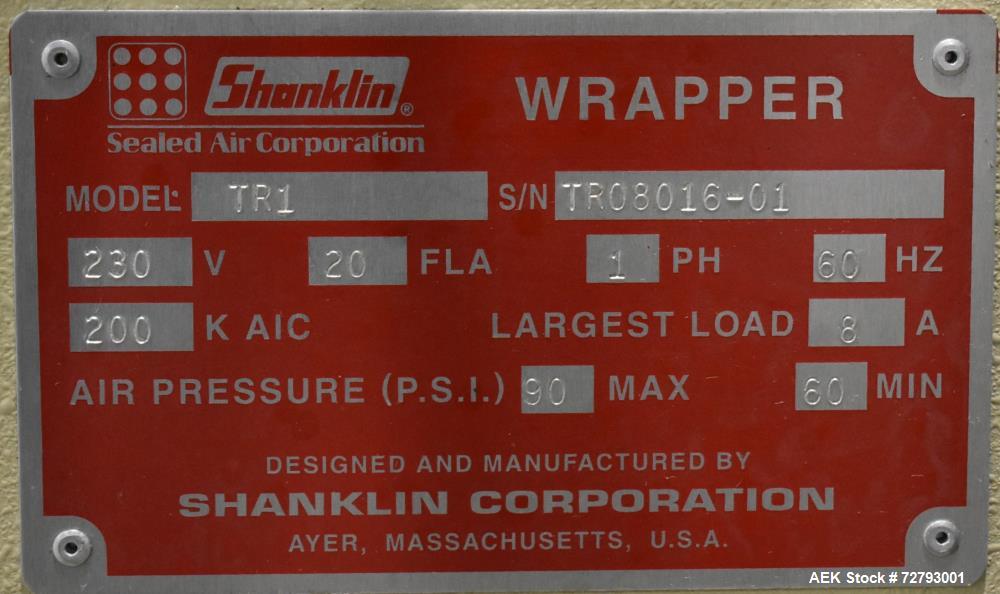 Shanklin Triumph Form-Fill-Seal Wrapper