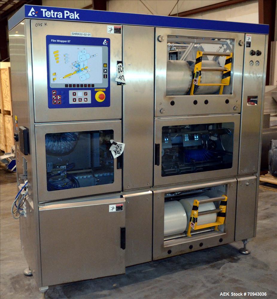 Used Tetra Pak Model 67 Shrink Film Wrapper