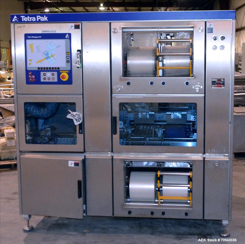 Used Tetra Pak Model 67 Shrink Film Wrapper