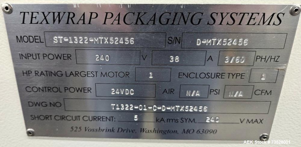 Buy Used Texwrap Horizontal Side Sealer ST-1607SSR – Industrial Shrink Packaging