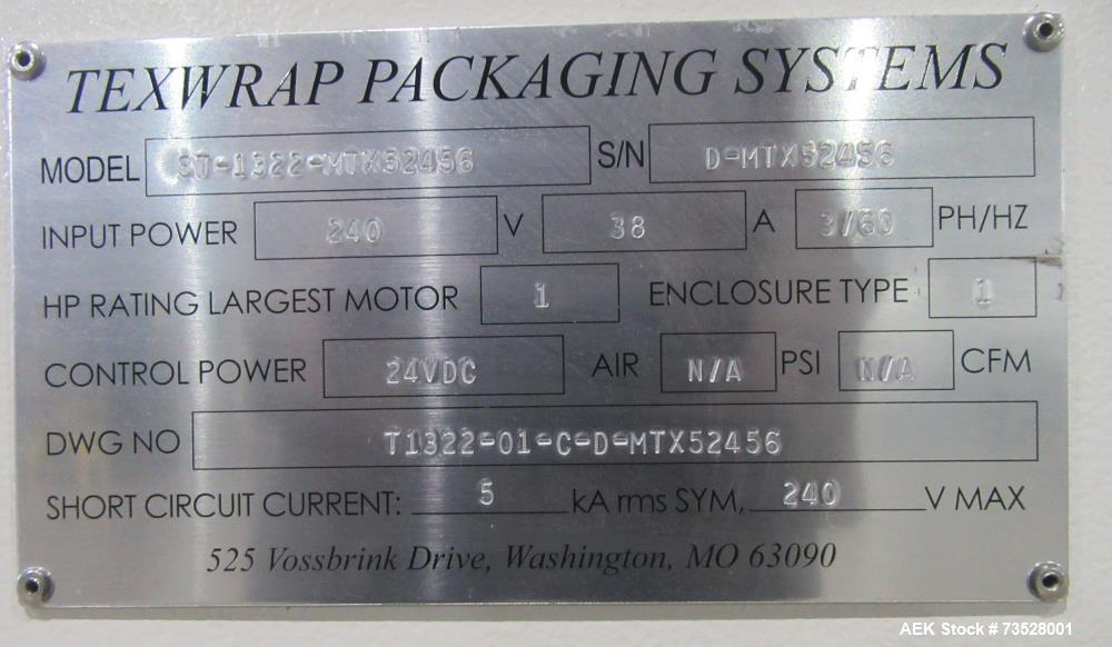 Buy Used Texwrap Horizontal Side Sealer ST-1607SSR – Industrial Shrink Packaging