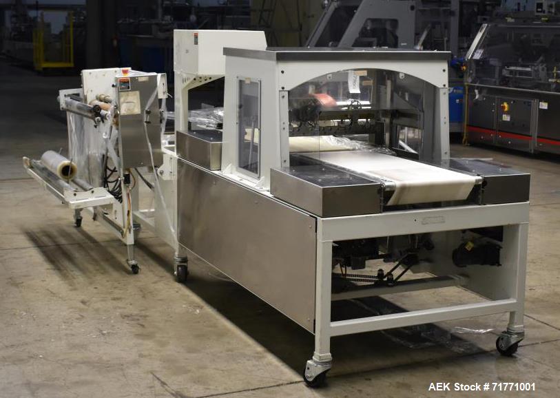 Used Texwrap Model 2201SS Continuous Motion Side Seal Horizontal Shrink Wrapper