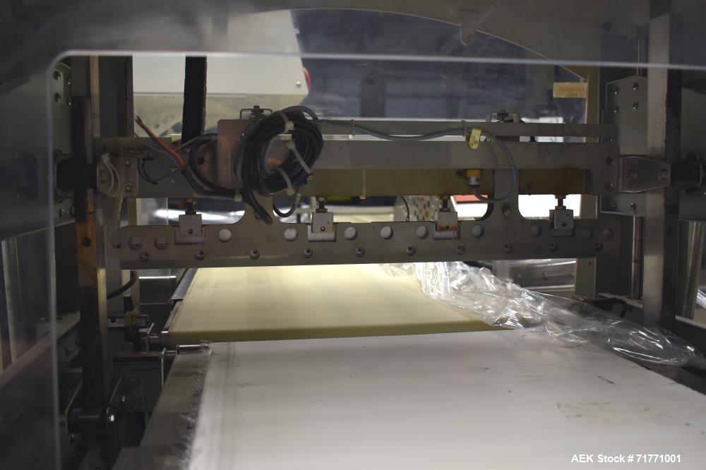 Used Texwrap Model 2201SS Continuous Motion Side Seal Horizontal Shrink Wrapper