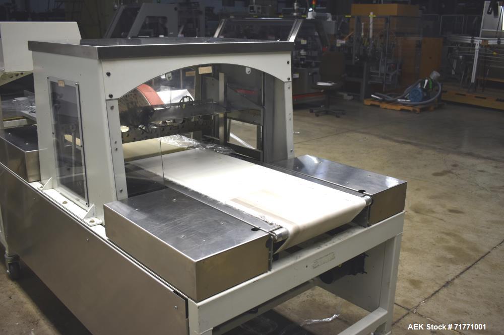 Used Texwrap Model 2201SS Continuous Motion Side Seal Horizontal Shrink Wrapper