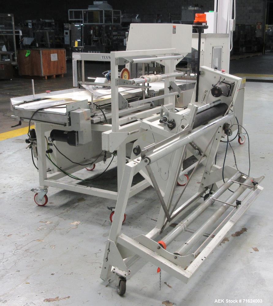 Used Texwrap Continuous Motion Side Seal Horizontal Shrink Wrapper