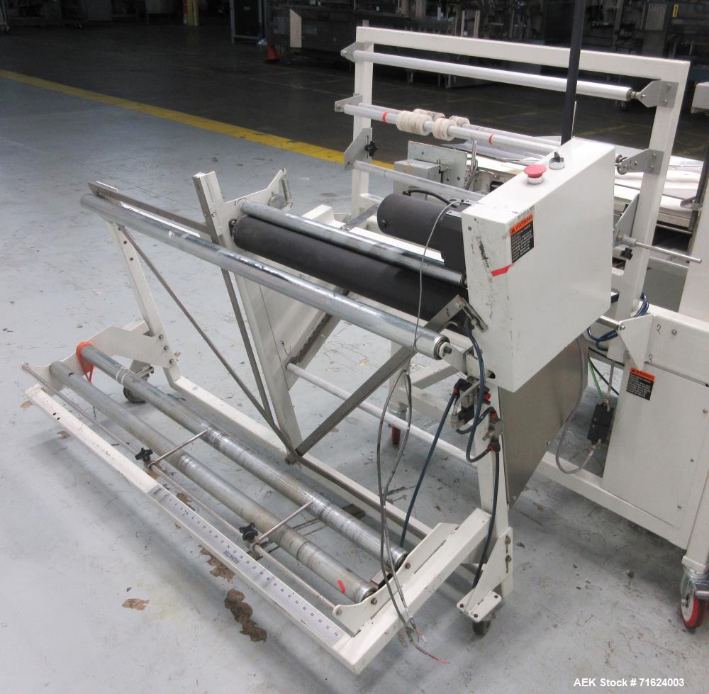 Used Texwrap Continuous Motion Side Seal Horizontal Shrink Wrapper
