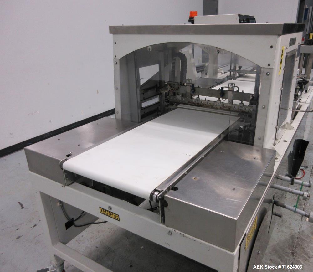Used Texwrap Continuous Motion Side Seal Horizontal Shrink Wrapper