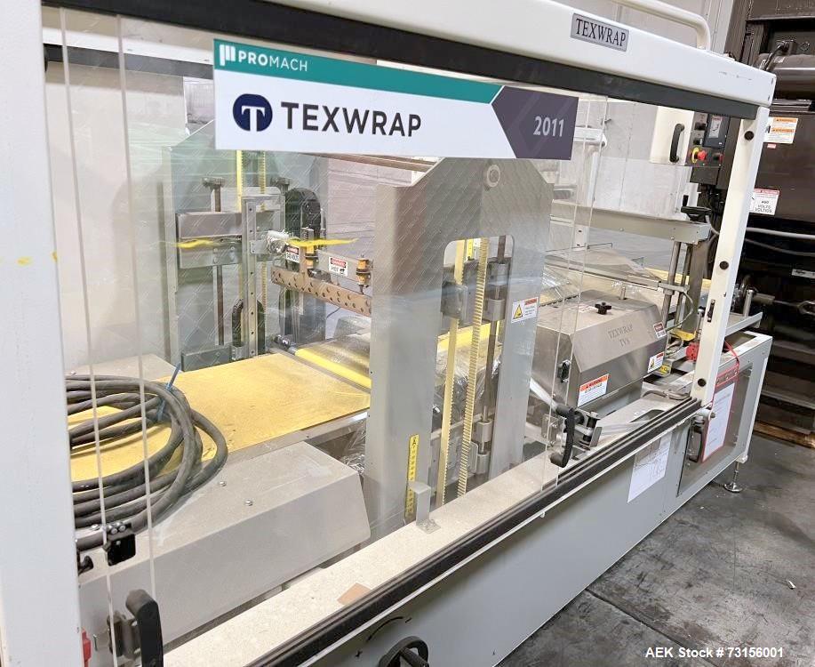 Used Texwrap Model ST-2011SSR Horizontal Side Seal Shrink Wrapper.