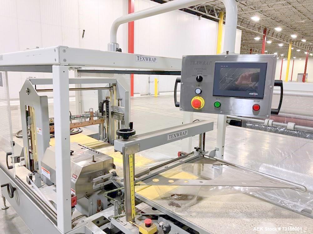 Used Texwrap Model ST-2011SSR Horizontal Side Seal Shrink Wrapper.