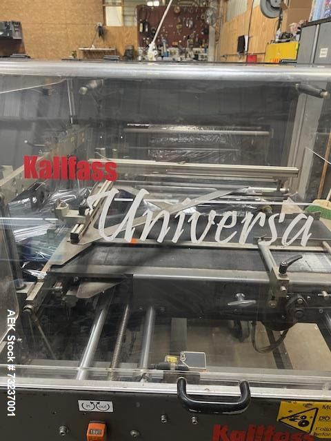 Kallfass - Side Sealer and Shrink Tunnel Sealer Model - Universa 400 DOM