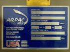 Used Arpac Great Lakes Model TS37 Vertical Seal Horizontal Shrink Wrapper