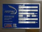 Used Arpac Great Lakes Model TS37 Vertical Seal Horizontal Shrink Wrapper