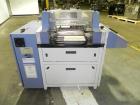 Used Conflex RSW 160 Advantedge Rotary Horizontal Side Seal Shrink Wrapper. Machine is registration capable, and can perform at speeds up to 200 packages per minute. Has a 16