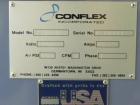 Used Conflex RSW 160 Advantedge Rotary Horizontal Side Seal Shrink Wrapper. Machine is registration capable, and can perform at speeds up to 200 packages per minute. Has a 16
