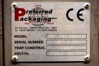 Used Preferred Packaging CM-20 Continuous Motion Servo Side Seal Shrink Wrapper