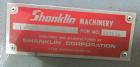 Used Shanklin Model CF-3 Automatic Side Seam Shrink Wrapper
