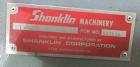 Used- Shanklin Model CF-3 Automatic Side Seam Shrink Wrapper