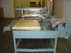 Used Shanklin Automatic Side Seam Shrink Wrapper, Model CF3. Capable of speeds up to 30 packages per minute. Has hot knife seal with a package size range: length 7-1/2