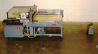 Used Shanklin Automatic Side Seam Shrink Wrapper, Model CF3. Capable of speeds up to 30 packages per minute. Has hot knife seal with a package size range: length 7-1/2
