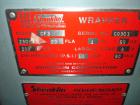 Used Shanklin Automatic Side Seam Shrink Wrapper, Model CF3. Capable of speeds up to 30 packages per minute. Has hot knife seal with a package size range: length 7-1/2