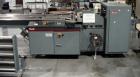 Used Shanklin F5 horizontal side seal shrink wrapper capable of speeds up to 75 packages per minute and 90 linear feet per minute. Minimum package size: width 1/2