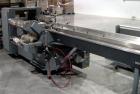 Used Shanklin F5 horizontal side seal shrink wrapper capable of speeds up to 75 packages per minute and 90 linear feet per minute. Minimum package size: width 1/2