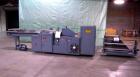 Used Shanklin HS3 High Speed Automatic Horizontal Side Seal Shrink Wrapper, Model HS-3, carbon steel. Capable of speeds from 100 to 180 packages per minute. Package size range: length 2