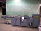 Used Shanklin HS3 High Speed Automatic Horizontal Side Seal Shrink Wrapper, Model HS-3, carbon steel. Capable of speeds from 100 to 180 packages per minute. Package size range: length 2