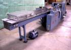 Used Shanklin HS3 High Speed Automatic Horizontal Side Seal Shrink Wrapper, Model HS-3, carbon steel. Capable of speeds from 100 to 180 packages per minute. Package size range: length 2