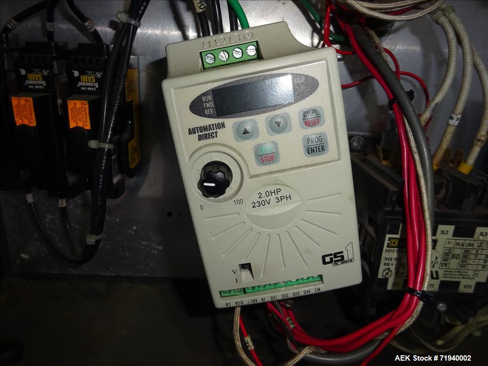 Used Clamco L-Bar Sealer and Shrink Tunnel, Model 5124.
